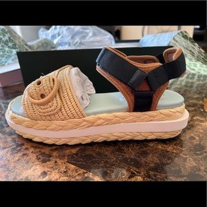 Acapulco Raffia Platform Sandals